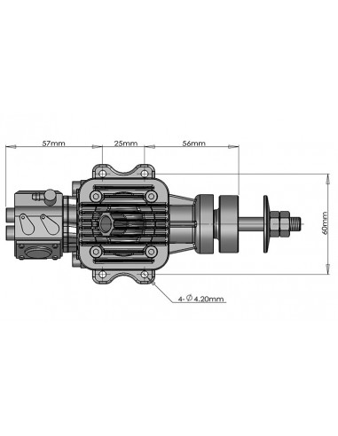 Modelisme rc Moteur essence 2 temps DLE-20RA - Dle Engines