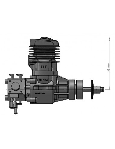 Modelisme rc Moteur essence 2 temps DLE-20RA - Dle Engines