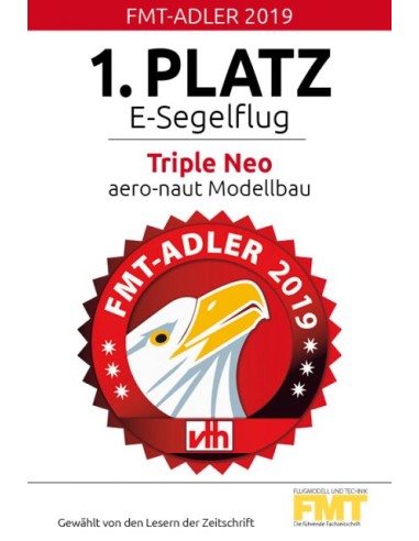 Planeur rc, planeur Triple Néo Thermique