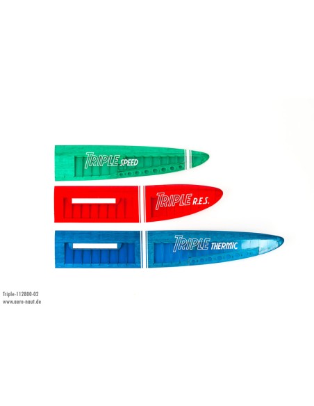 Planeur rc, planeur Triple Thermique