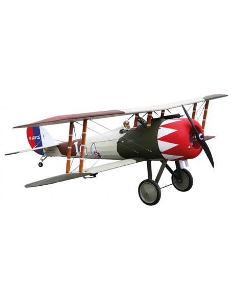 Aeromodelisme avion rc Seagull Models ( SG-Models ) NIEUPORT 28 REPLICA BIPLANE - 68 INCHES