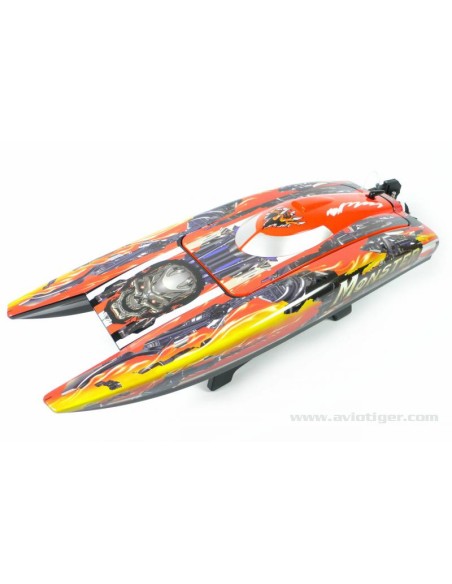 Bateau rc MONSTER BRUSHLESS ARTR