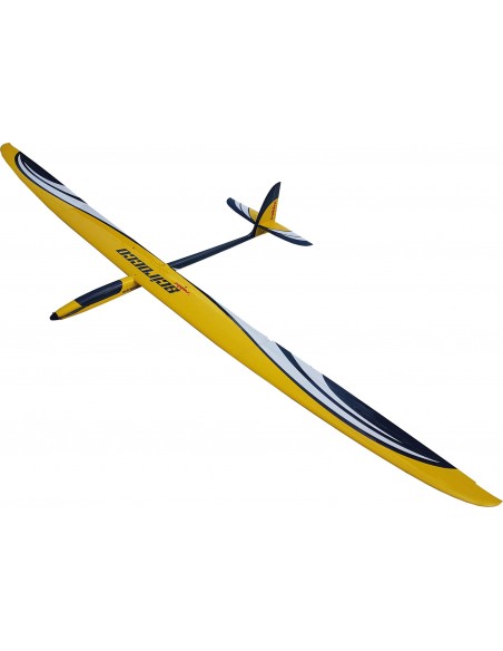 Planeur RC Robbe Modellsport SCIROCCO L 4.0M ARF (jaune) PLANEUR HAUTE PERFORMANCE EN PRV AVEC 4 RABATS