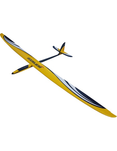 Planeur RC Robbe Modellsport SCIROCCO L 4.0M PNP (jaune) PLANEUR HAUTE PERFORMANCE EN PRV AVEC 4 RABATS