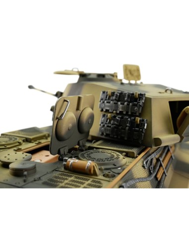 Char d'assaut radiocommandé, 1/16 RC Kingtiger camo BB