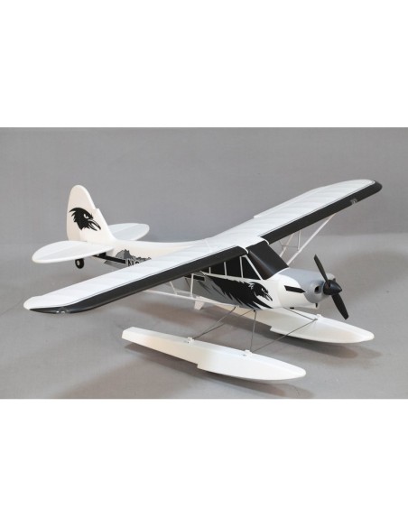 Avion rc, Kit avion 1700mm PA-18 Super Cub PNP avec système Float & reflex