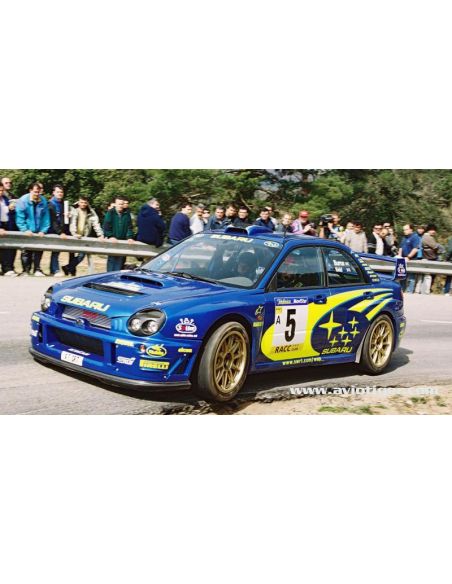 Voiture radiocommandé, voiture rc WR8 SUBARU IMPREZA WRC 2001 FLUX