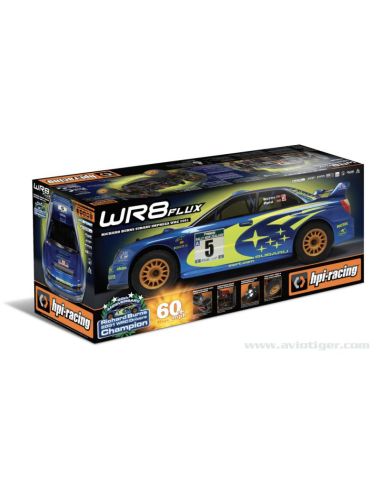 Voiture radiocommandé, voiture rc WR8 SUBARU IMPREZA WRC 2001 FLUX