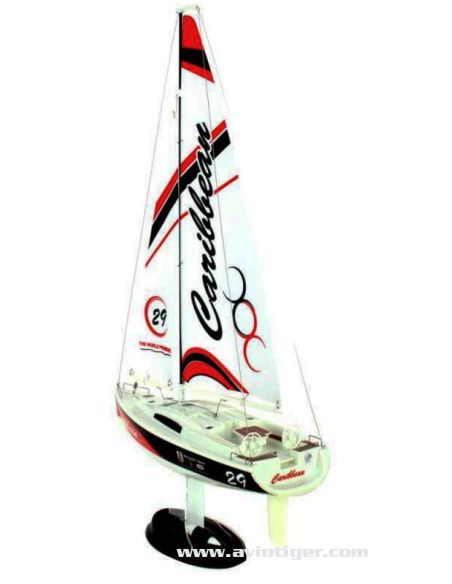 Bateau rc, voilier CARIBBEAN 2.4GHZ RTR