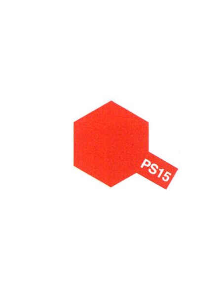 Modelisme R/C peinture Tamiya PS15 rouge metallise