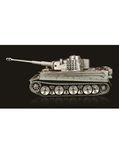 Char d'assaut, tank 1/6 RC Tiger I Full Metal Version BB