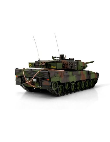 Modelisme R/C Char d'assaut radiocommandé, 1/16 RC Leopard 2A6 nato BB Smoke