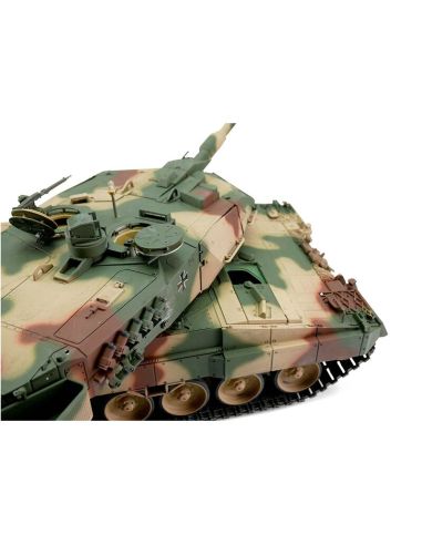 Modelisme R/C Char d'assaut radiocommandé, 1/16 RC Leopard 2A6 camo BB