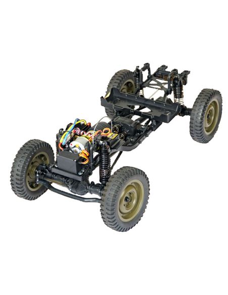 Modelisme R/C Voiture 1/6 1941 MB scaler ARTR car kit (RS version)