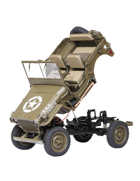 Modelisme R/C Voiture 1/6 1941 MB scaler ARTR car kit (RS version)