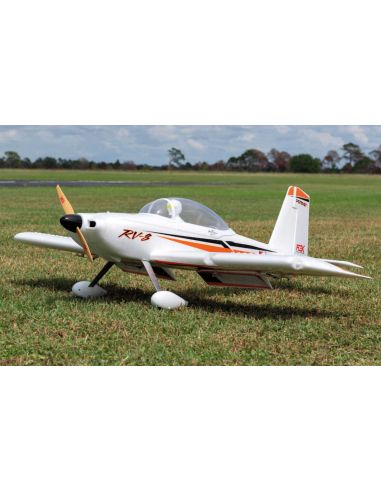 mODELISME AVION, PREMIER AIRCRAFT RV-8 10 Super PNP Orange/Noir "NIGHT"