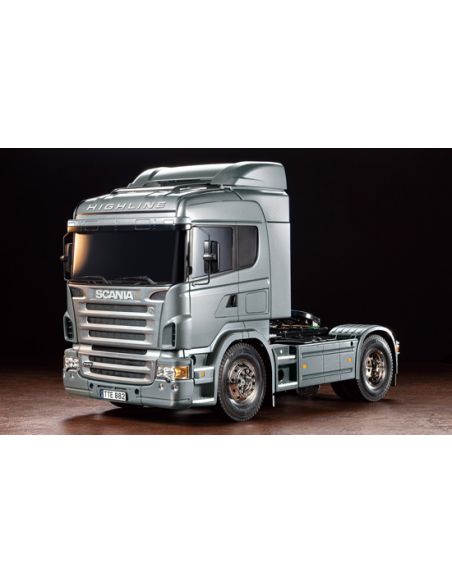 Modélisme, camion radiocommandé Scania R470 Silver Edition