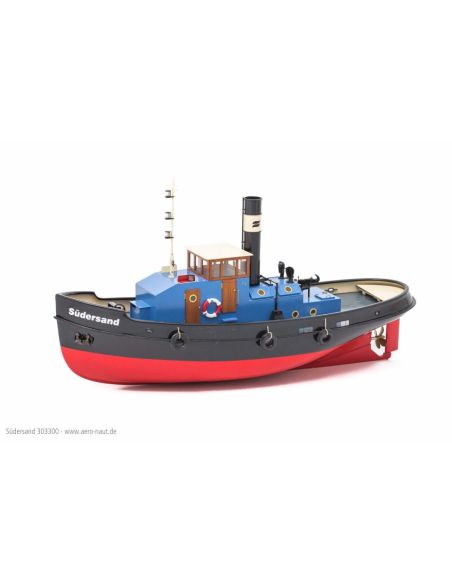 Modélisme radiocommande, bateau Remorqueur portuaire Südersand