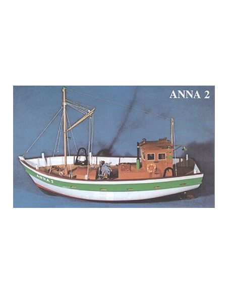 Modélisme radiocommande, Bateau chalutier Anna 2 chalutier