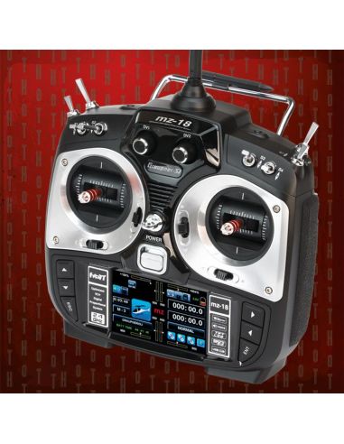 RADIO GRAUPNER Radio mz-18, 9 voies HoTT FR