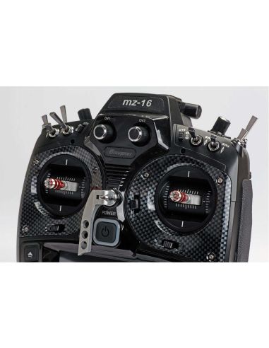Modélisme radiocommande, GRAUPNER MZ-16 HOTT 16 VOIES ÉMETTEUR RADIOCOMMANDE RC 2,4GHZ