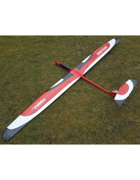 Modélisme radiocmmande, planeur Rc Robbe Modellsport Monsun V2 ARF Styro/fibre de verre /Abachi, site modelisme rc, magasin mode