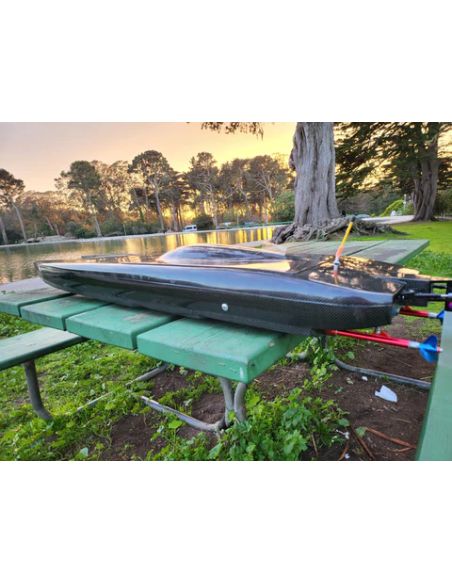 Bateau rc off-shore Oxidean Marine Oxidean Marine The Beast Twin Cat Coque et Quincaillerie RC Bateau - Fibre de Carbone