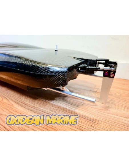 Bateau rc off-shore Oxidean Marine Oxidean Marine The Beast Twin Cat Coque et Quincaillerie RC Bateau - Fibre de Carbone