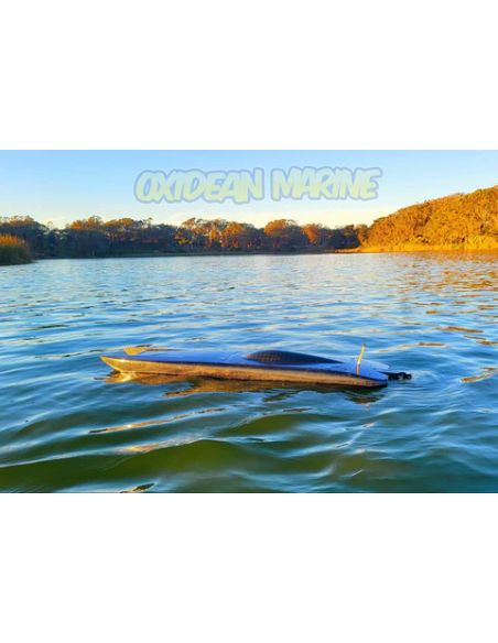 Bateau rc off-shore Oxidean Marine Oxidean Marine The Beast Twin Cat Coque et Quincaillerie RC Bateau - Fibre de Carbone