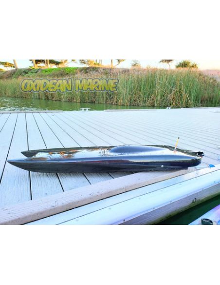 Bateau rc off-shore Oxidean Marine Oxidean Marine The Beast Twin Cat Coque et Quincaillerie RC Bateau - Fibre de Carbone