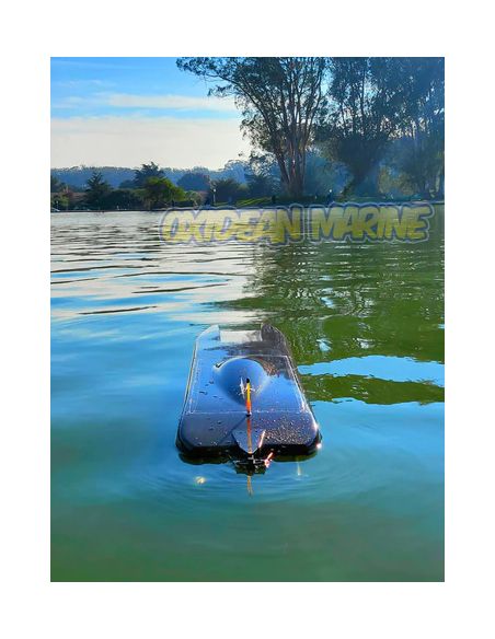 Bateau rc off-shore Oxidean Marine Oxidean Marine The Beast Twin Cat Coque et Quincaillerie RC Bateau - Fibre de Carbone