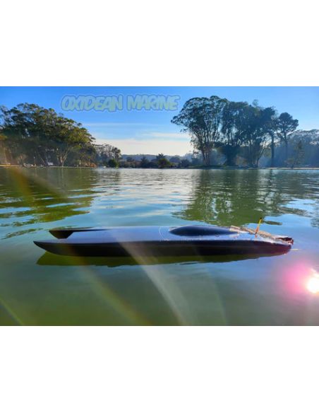 Bateau rc off-shore Oxidean Marine Oxidean Marine The Beast Twin Cat Coque et Quincaillerie RC Bateau - Fibre de Carbone