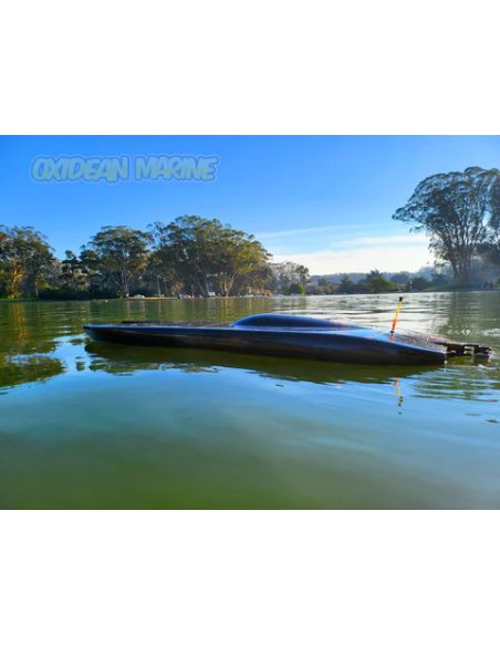 Bateau rc off-shore Oxidean Marine Oxidean Marine The Beast Twin Cat Coque et Quincaillerie RC Bateau - Fibre de Carbone