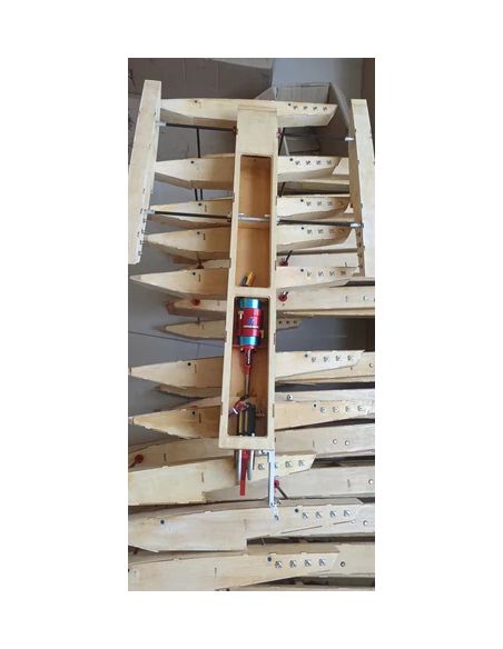 Bateau rc off-shore Oxidean Marine Oxi-Digger RTR Gréement en bois RC Bateau