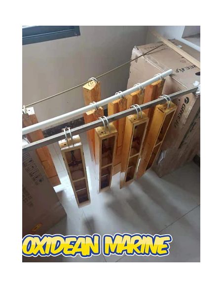 Bateau rc off-shore Oxidean Marine Oxi-Digger RTR Gréement en bois RC Bateau