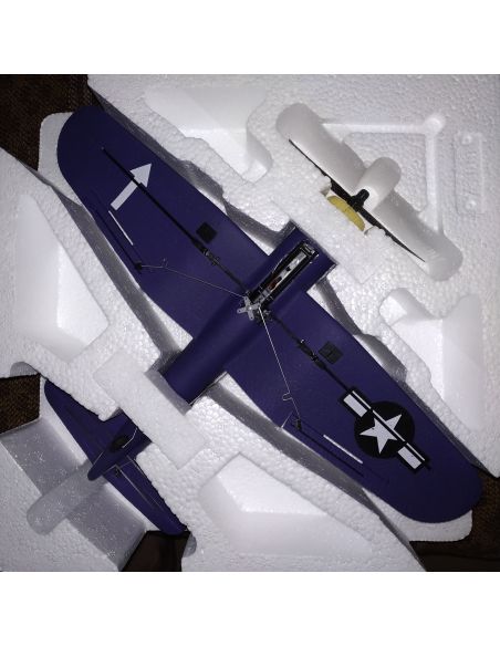 Modelisme avion rc Volantex RC Corsair F4U Avion Xpilot One Key Voltige 761-8 RTF