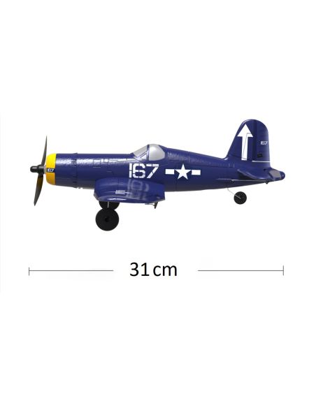 Modelisme avion rc Volantex RC Corsair F4U Avion Xpilot One Key Voltige 761-8 RTF