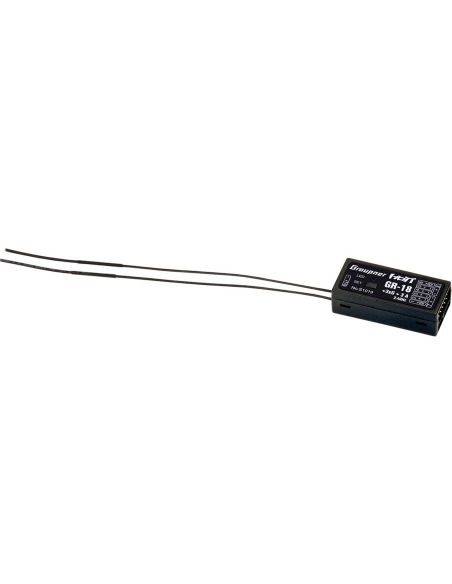 Modelisme recepteur GRAUPNER GR-18 + 3XG + 3A Integrated Flight Control HOTT RECEIVER (contrôleur de vol gyroscopique multirotor