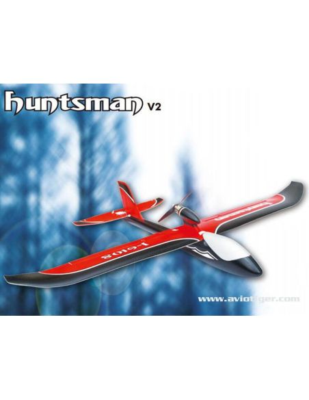 Planeur Rc HUNTSMAN 1100MM V2 ARTF ORANGE