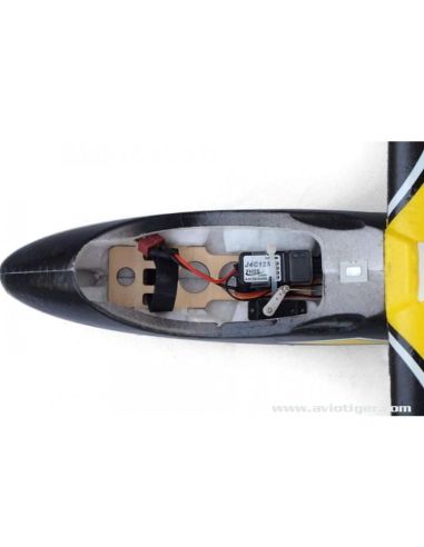 Planeur Rc HUNTSMAN 1100MM V2 RTF JAUNE