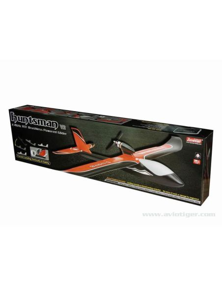 Planeur Rc HUNTSMAN 1100MM V2 RTF ORANGE