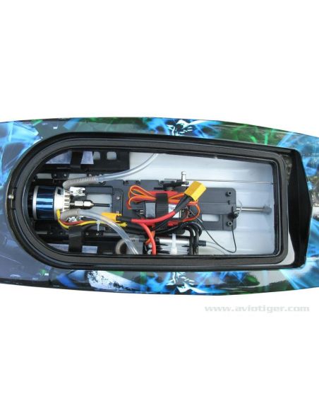 Bateau rc BULLET OFF-SHORE V4 BL ARTR