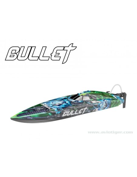 Bateau rc BULLET OFF-SHORE V4 BL ARTR