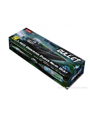 Bateau rc BULLET OFF-SHORE V4 BL ARTR