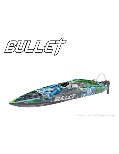 Bateau rc BULLET OFF-SHORE V4 BL RTR