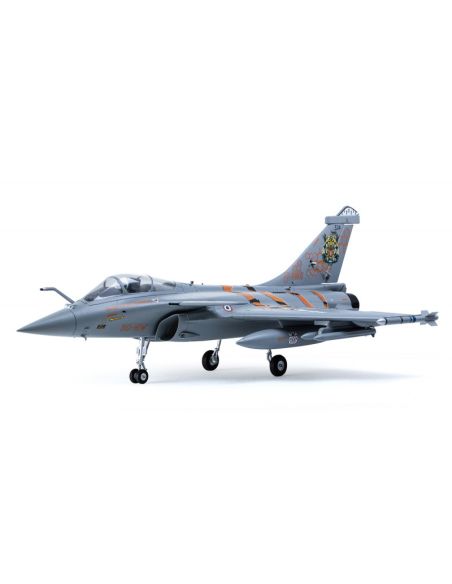 Avion rc Jet 64mm EDF Dassault Rafale PNP kit (Grey/Tiger) w/ reflex system