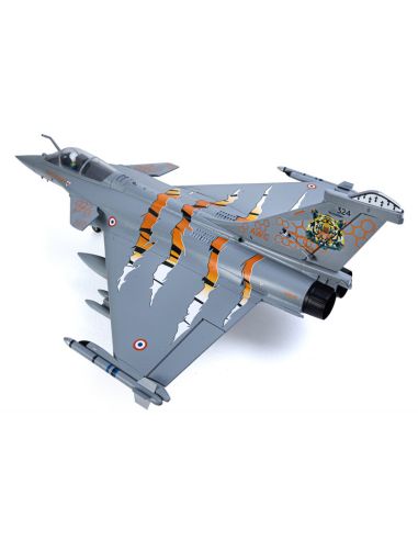 Avion rc Jet 64mm EDF Dassault Rafale PNP kit (Grey/Tiger) w/ reflex system