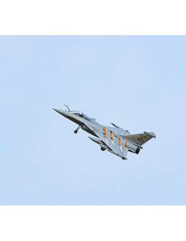 Avion rc Jet 64mm EDF Dassault Rafale PNP kit (Grey/Tiger) w/ reflex system