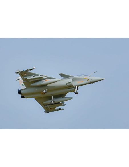 Avion rc Jet 64mm EDF Dassault Rafale PNP kit (Grey/Tiger) w/ reflex system