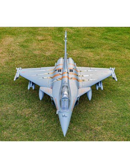 Avion rc Jet 64mm EDF Dassault Rafale PNP kit (Grey/Tiger) w/ reflex system